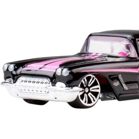 Resim Hot Wheels Neon Yarışçılar 62 Corvette HLH72-JKX95 