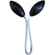 Resim Eşarp Klipsi Başak Model Siyah 1 Adet 