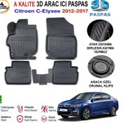 Resim Citroen C-elysee 3d Paspas Havuzlu Pro 2012-2017 Arası 