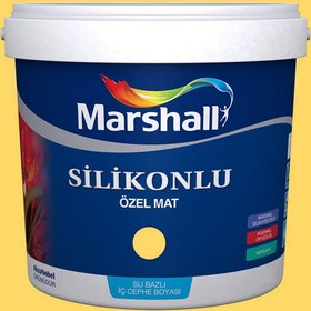Resim Marshall F9.44.81 1 Litre Silikonlu Özel Mat Su Bazlı İç Cephe Boyası (MARSHALL.5134328) 