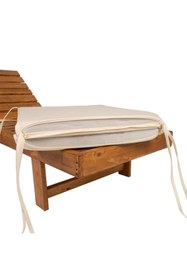 Resim Ermiya Werty Home Olefin Fermuarlı Şezlong Minderi 55*180*5 Cm Krem 