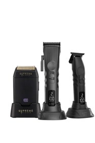 Resim Supreme Trimmer Fade Pro Tıraş Makinesi Seti – Crunch Sıfırlama Makinesi + 2Spee Trimmer & Clipper 