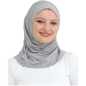 Resim Modish Group Spor Başörtüsü Kadın Hazır Giyim Türban Viskon Eşarp Şal - Gri Gri 