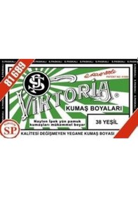 Resim 38 Yeşil Renk Kumaş Boyası Viktoria 