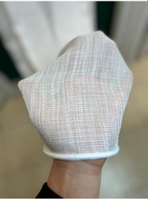 Resim Safir Keten Ekru 1.sınıf Çizgili Düz Tül Perde Ekru 