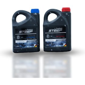 Resim Steep Coollife Antifriz Mavi -37 Derece Kırmızı -42 Derece Mavi 
