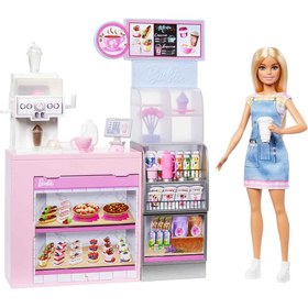 Resim Barbie'nin Kahve Dükkanı Oyun Seti HXN94 