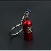 Resim Kırmızı Oto Parçası Modeli Anahtarlık Anahtarlık Yüzük Anahtarlık Anahtarlık Araba Hayranlarının Favori si 