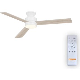 Resim Osram Ceiling Blade Fan 18W 3 Kanatlı Beyaz Kumandalı Tavan Vantilatörü 