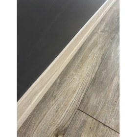 Resim Pasha Dekor 8 cm Kireçli Dişbudak Parke Süpürgelik 