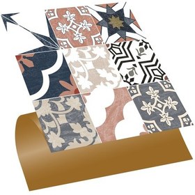 Resim Tink KENDİNDEN YAPIŞKANLI KÜBA DESENLİ PVC KARO 30X30 CM 