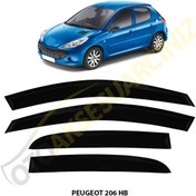 Resim Peugeot 206 Hb - Sedan 5 Kapılı Mugen 4 Lü Cam Rüzgarlığı 