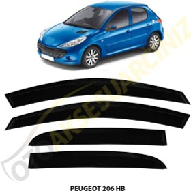 Resim Peugeot 206 Hb - Sedan 5 Kapılı Mugen 4 Lü Cam Rüzgarlığı 