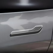 Resim 4 adet Premium TPU Kapı Kolu Koruyucu Film, for Tesla Model 3/Y için - Kolay Kurulum, Moda Yansıtıcı İnvers Tasarım, Dayanıklı Boya Koruma 