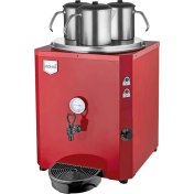 Resim Remta 3 Demlikli 40 Lt Jumbo Çay Makinesi Kırmızı - DE10 