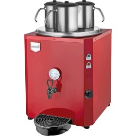 Resim Remta 3 Demlikli 40 Lt Jumbo Çay Makinesi Kırmızı - DE10 