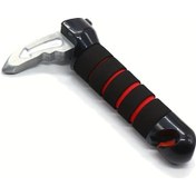 Resim Dashanshop 3ü1 Arac Çekiç Kırıcı Portatif Acil Durum Kapı Destek Siyah 