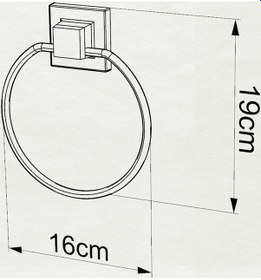 Resim Teknotel Easyfıx Yapıskanlı Yuvarlak Havluluk Beyaz Ef235 Beyaz 