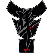 Resim GP Kompozit Suzuki Hayabusa 1999-2023 Uyumlu Tank Pad Siyah 