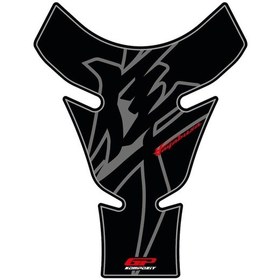 Resim GP Kompozit Suzuki Hayabusa 1999-2023 Uyumlu Tank Pad Siyah 