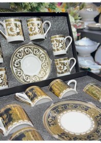 Resim Porselen Fincan 5 Gold 