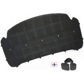 Resim Kaput Keçesi Klipsleri Üzerinde - Caddy 2004 - 2014 - 1T0863831B 537795633 