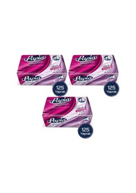 Resim Papia Platinum Pratik Mendil 125 Yaprak 4 Katlı 375 Yaprak 