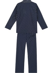 Resim Çocuklar için Puantiye Desenli Pijama Takımı - 9-10Y 