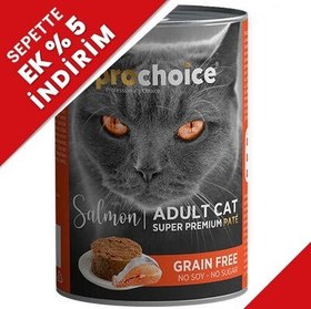 Resim Pro Choice Salmon Somon Etli Tahılsız Kedi Konservesi 400 Gr 