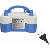 Resim Hava Balonu Pompası Taşınabilir Çift Nozullu Elektrikli Balon Şişirme Üfleyici Parti Dekoru İçin Balonları Doldurun 600w Ab Fişi Ablue Çok Renkli 