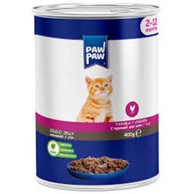 Resim Tavuk Etli Yavru Kedi Konserve 400grx12 