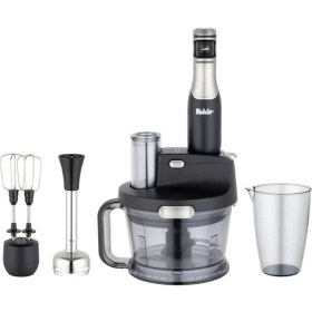 Resim 1,5 L Geniş Hazneli Turbo Çok Amaçlı Mutfak Robotu Siyah 