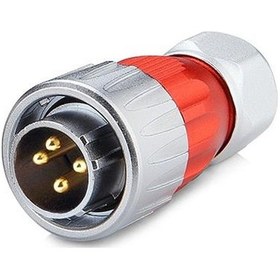 Resim Dh-20-c04pe-03-001 4-pin Su Geçirmez Konnektör - Erkek 