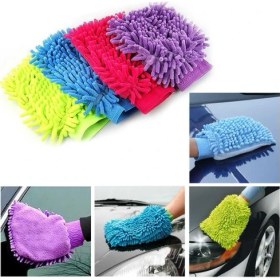 Resim Mikrofiber Temizlik Eldiveni 