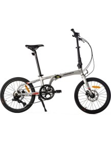 Resim Geotech Fold Up 20.4 8V Hd Katlanır Bisiklet Gümüş 