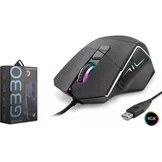 Resim Hadron G330 8 Tuşlu Rgb Işıklı 6400 Dpi USB Oyuncu Mouse 