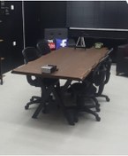 Resim NT Concept Ntconcept Masif Doğal Ağaç Toplantı Ve Ofis Masası(100cm-260cm) 