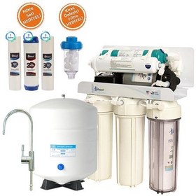 Resim Lifetech 6 Aşamalı Alkali Pompalı Su Arıtma Cihazı 