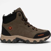 Resim Liger Soğuk Geçirmez Unisex Uzun Outdoor Trekking Bot Ayakkabı Vizon 