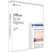 Resim Microsoft Offıce 2019 Home And Student Turkce Kutu 79G-05176 