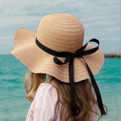 Resim Kızlar için Nefes Alabilir Kağıt Saman Dokuma Geniş Kenarlı Güneş Şapkası & Kelebek Fiyonk Detayı - Yaz, Tatil ve Karnaval İçin Hafif Plaj Şapkası, Karışık Renkler, Kız Çocukları Güneş Şapkası, Genç Modası 