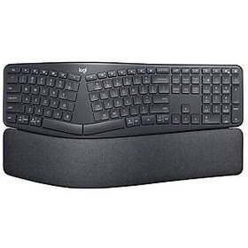 Resim Logitech Ergo K860 Bilek Destekli Kablosuz Klavye 