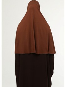 Resim Altobeh Hazır Türban Peçeli Pratik Eşarp Tesettür Nikaplı Hijab - Namaz Örtüsü Sufle 3xl - Çikolata Çikolata 