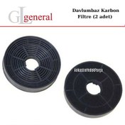 Resim Gl General Davlumbaz Aspiratör Karbon Kömür Filtre Bacasız 2 Adet - 499668915 