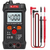 Resim Alkatronik Njty T1 Dijital Multimetre True Rms Ncv 600v Mini Cep El Tipi Voltmetre 