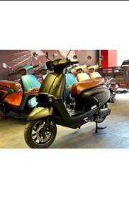 Resim Motolux Latte 6 Akülü Yeşil Elektrikli Motosiklet 