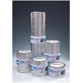 Resim Btm Bitüself Oto Ses Yalıtım Bantı 10 Cm X 10 Metre Aluminyum 