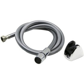 Resim Gri Plastik Perlatörlü Taharatmatik Hortum 120cm 5332 