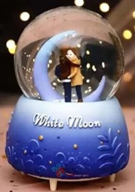 Resim White Moon Kar Küresi Orta Boy 02-10mm 5yards 