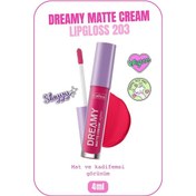 Resim Callista Dreamy Matte Cream Mat Görünümlü Lipgloss 203 What A Cutie - Pembe 